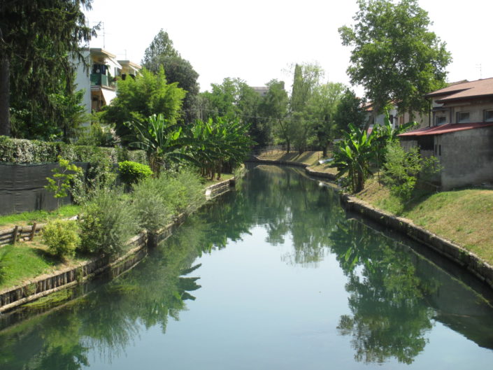 Vista dell’intervento dal ponte sulla SR353